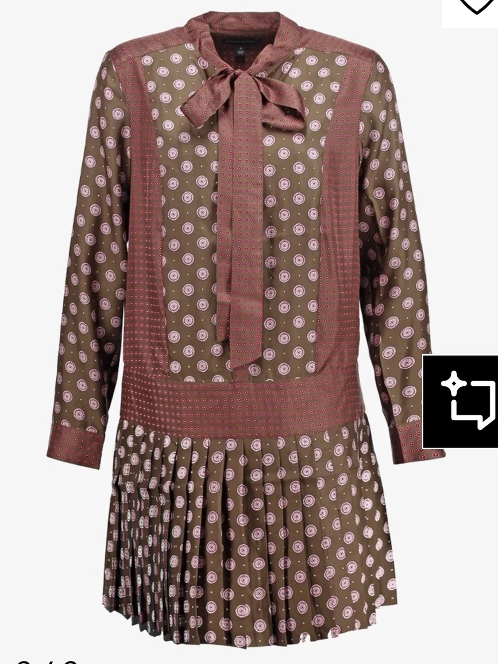 Banana Republic Foulard Silk Bow Dress‎ - Picture 4 of 13
